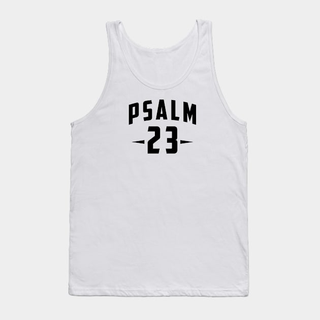 Psalm 23 | Christian T-Shirt, Hoodie and Gifts Tank Top by ChristianLifeApparel